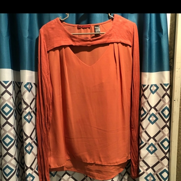 BKE Sheer Top - Picture 1 of 4